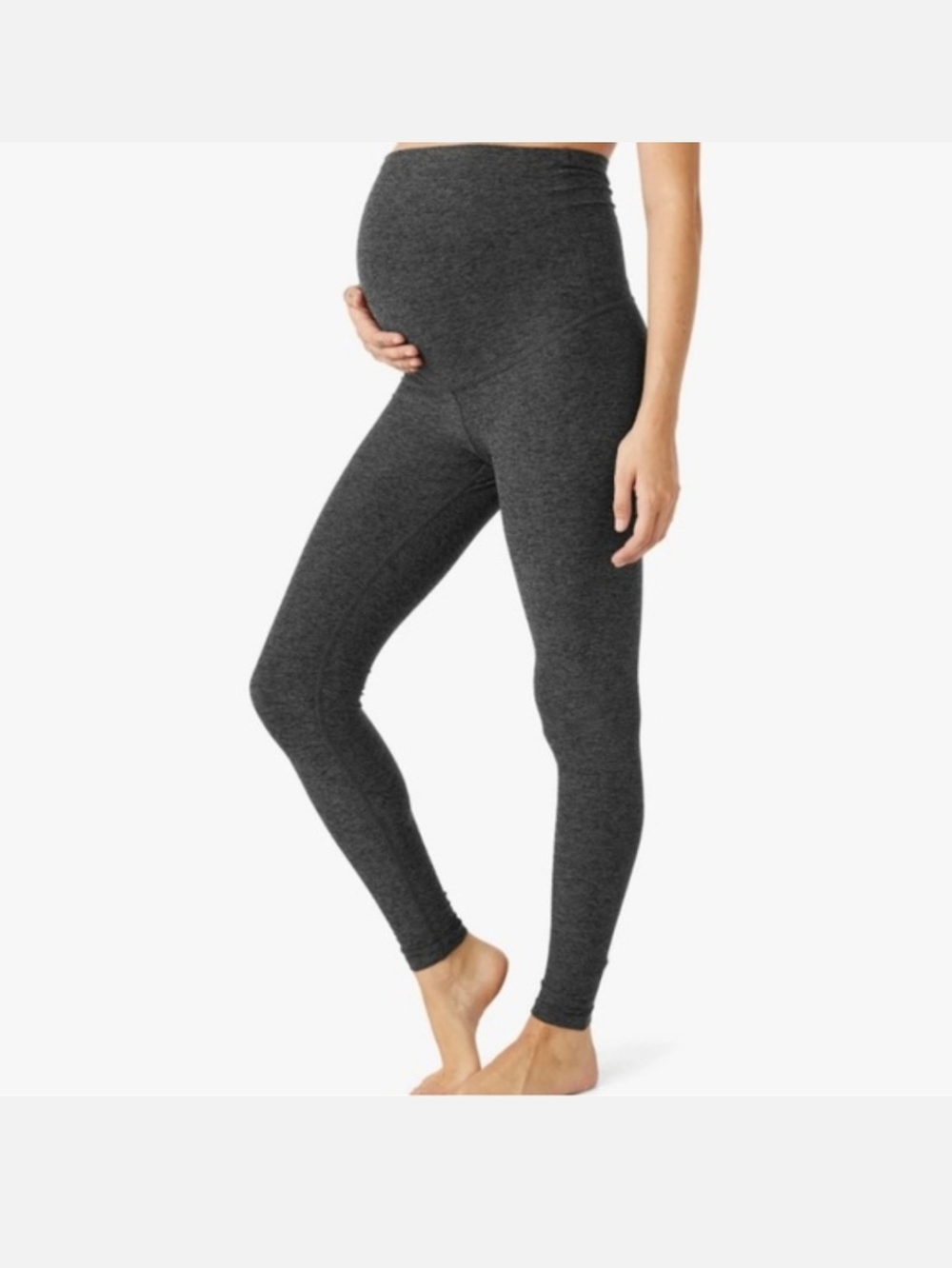 Beyond The Bump Spacedye Love the Bump Midi Maternity Legging